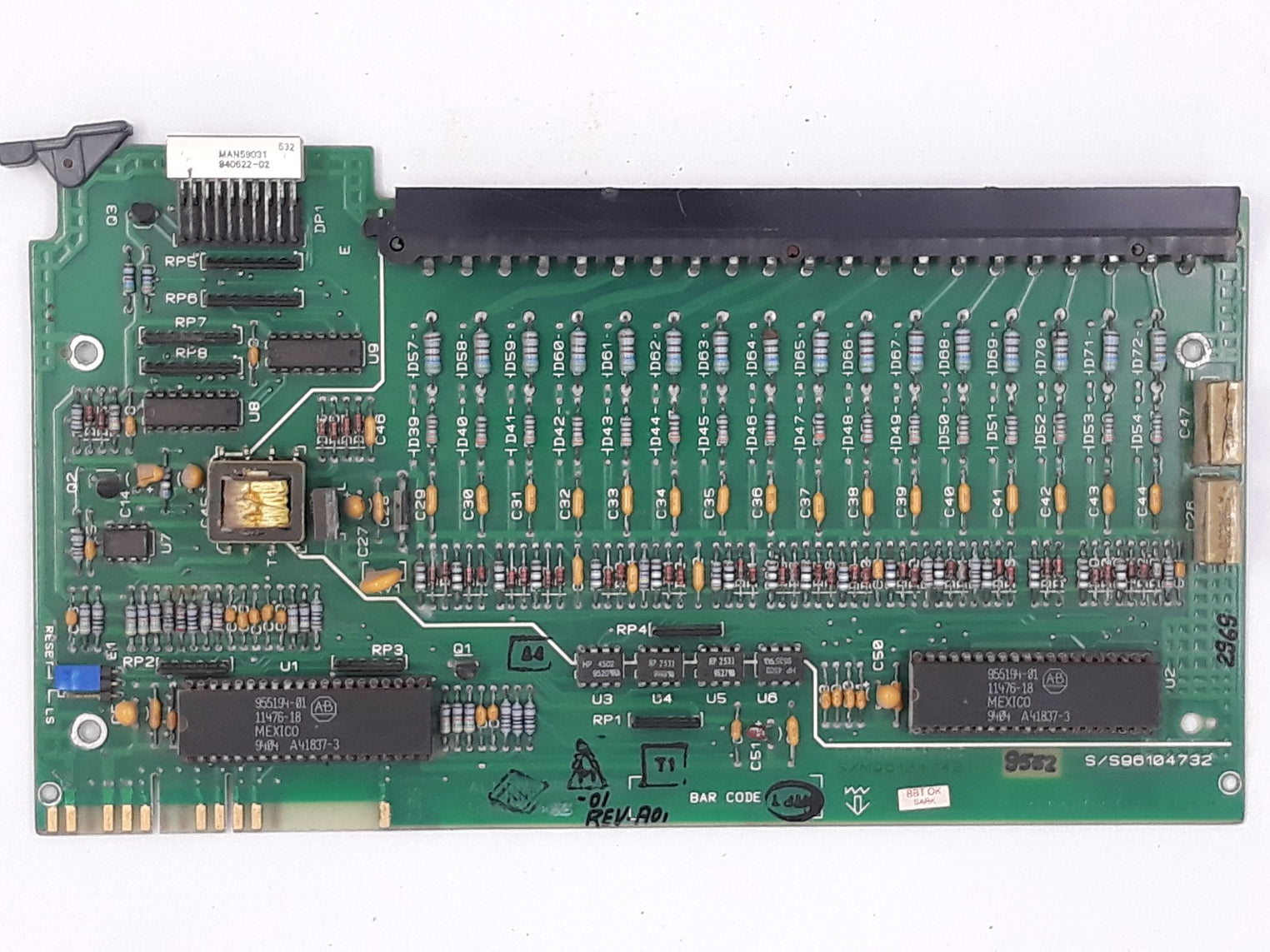 Allen bradley 1771-icd 20 to 60 vdc input module