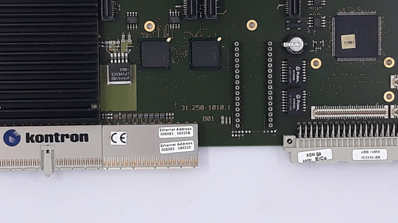 Kontron 31.250-1010.1 b01 pcb board