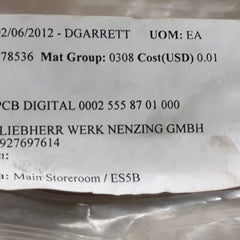 Liebherr 927697614 Pcb Card Circuit Board