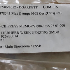 Liebherr 926930014 pcb card 0002-555.76.00.021-0