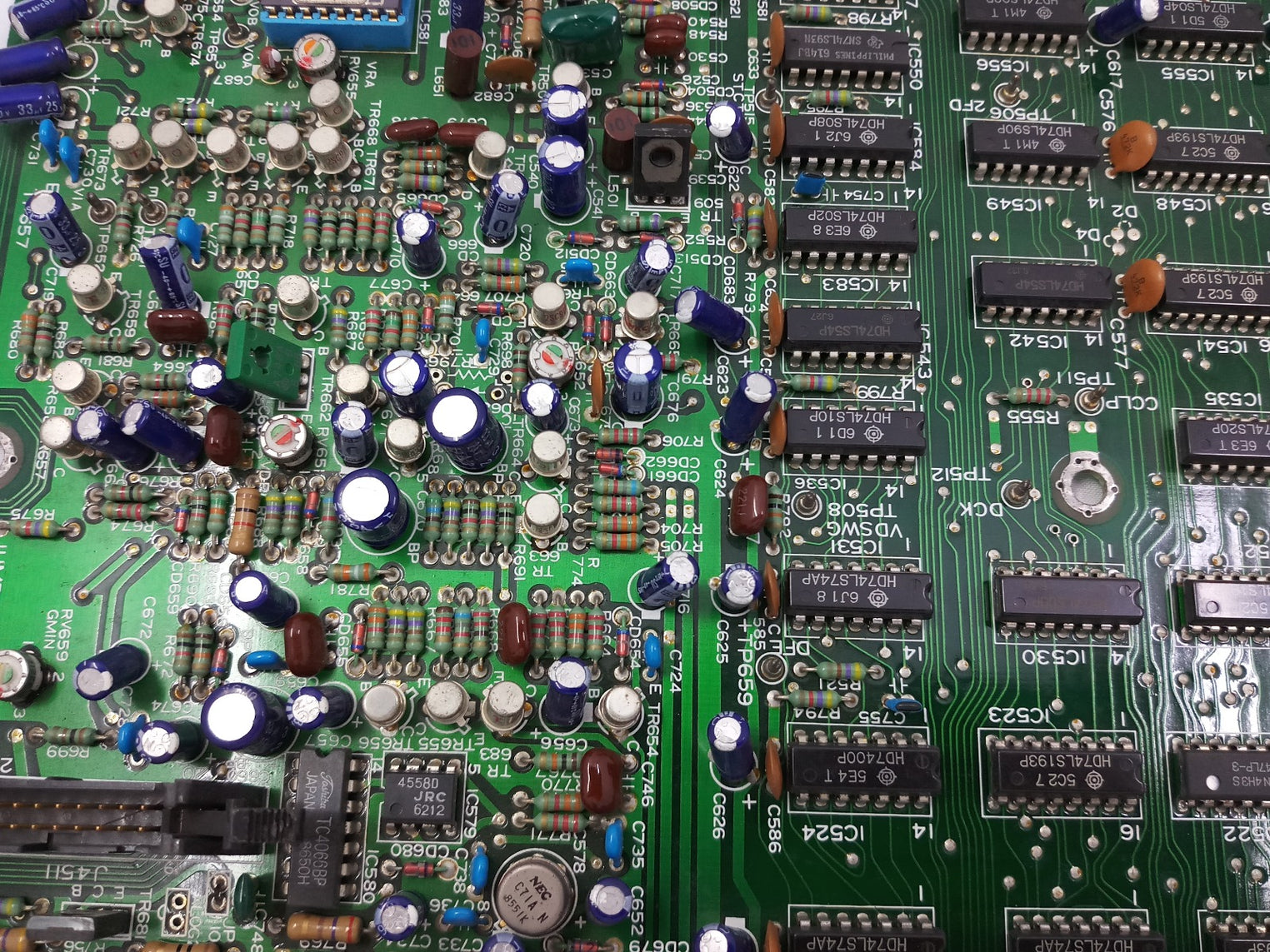 Jrc H-7Pcrdo722A Pcb Card Circuit Board Pc402