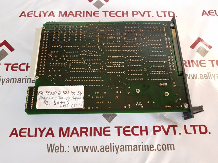General monitors ta202a trip amplifier pc board 