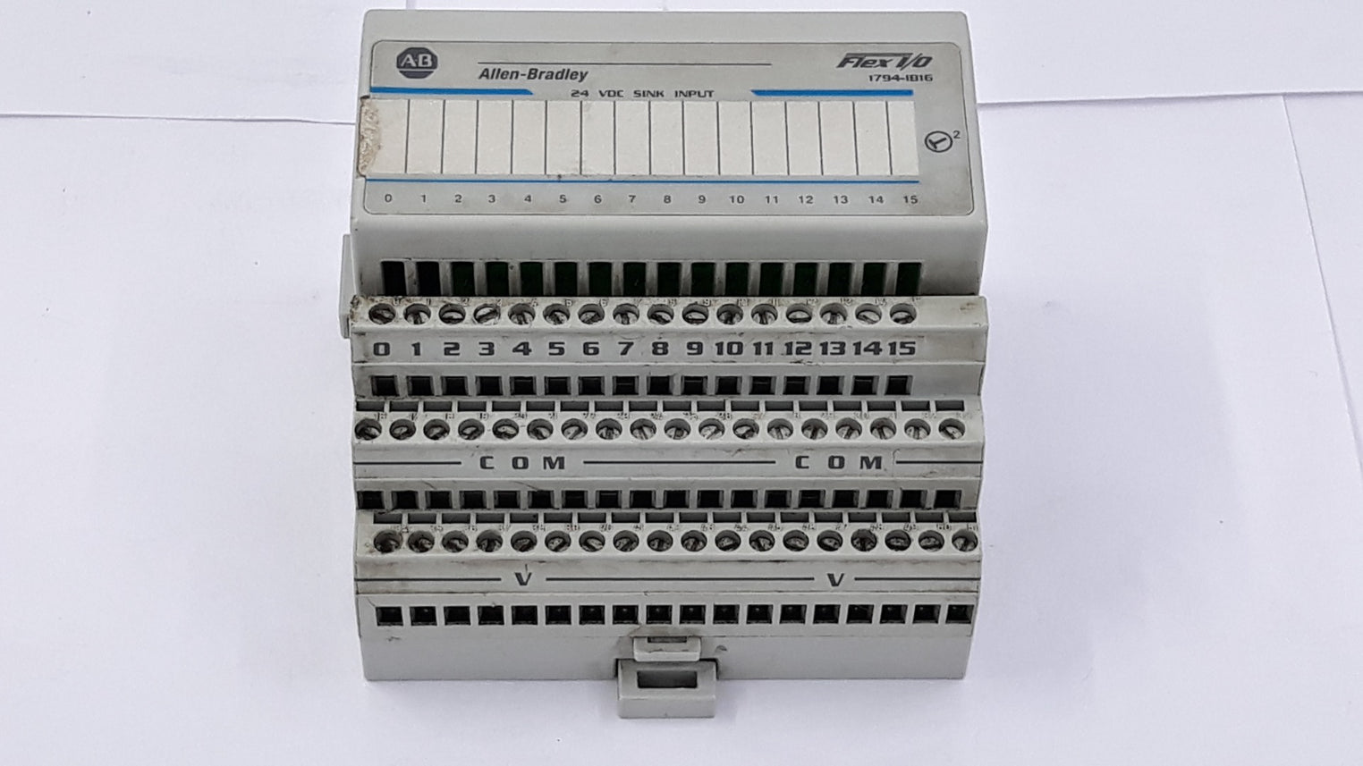 Allen Bradley Flex I/O 1794-ib16 24V Dc Sink Input Module