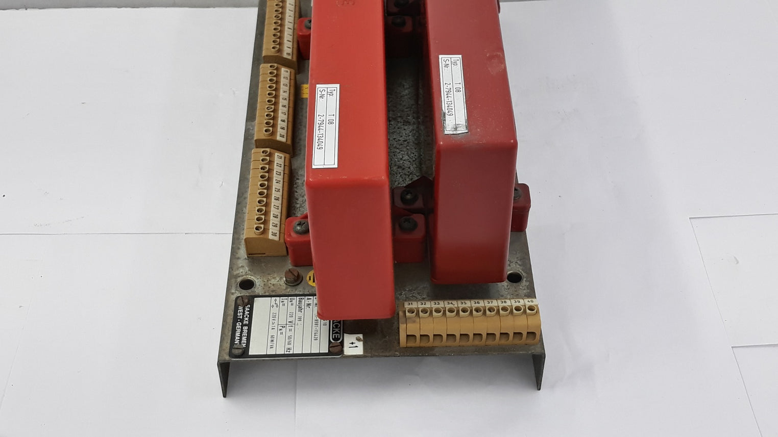 Saacke Cms 10 Burner Control Unit 220V 50/60Hz