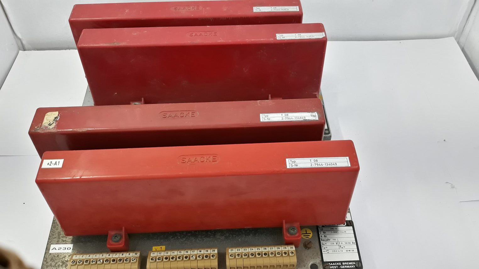 Saacke Cms 10 Burner Control Unit 220V 50/60Hz