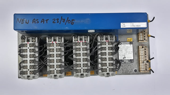 Saacke Bac 2000 Burner Control Unit T10 220V 50Hz