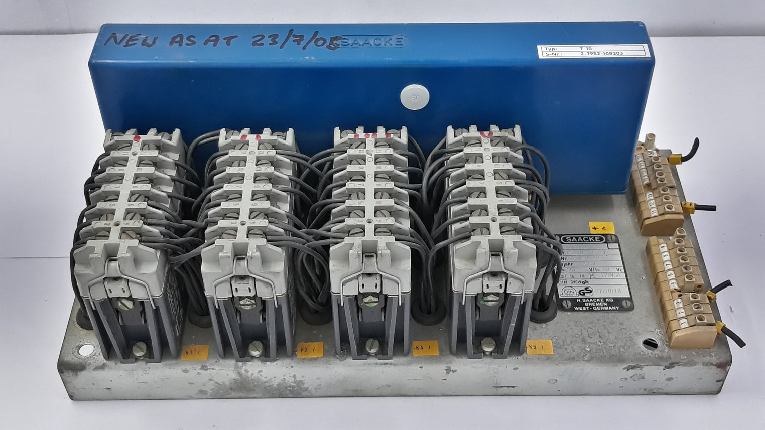 Saacke Bac 2000 Burner Control Unit T10 220V 50Hz