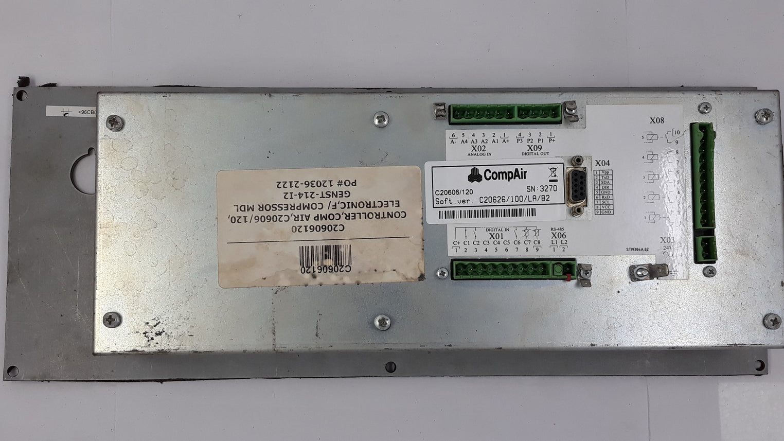 Surescan compair c20606/120 compressor board controller