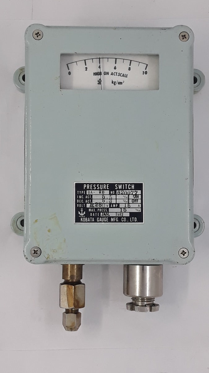 Kobata Ba-2B Pressure Switch – Aeliya Marine Tech