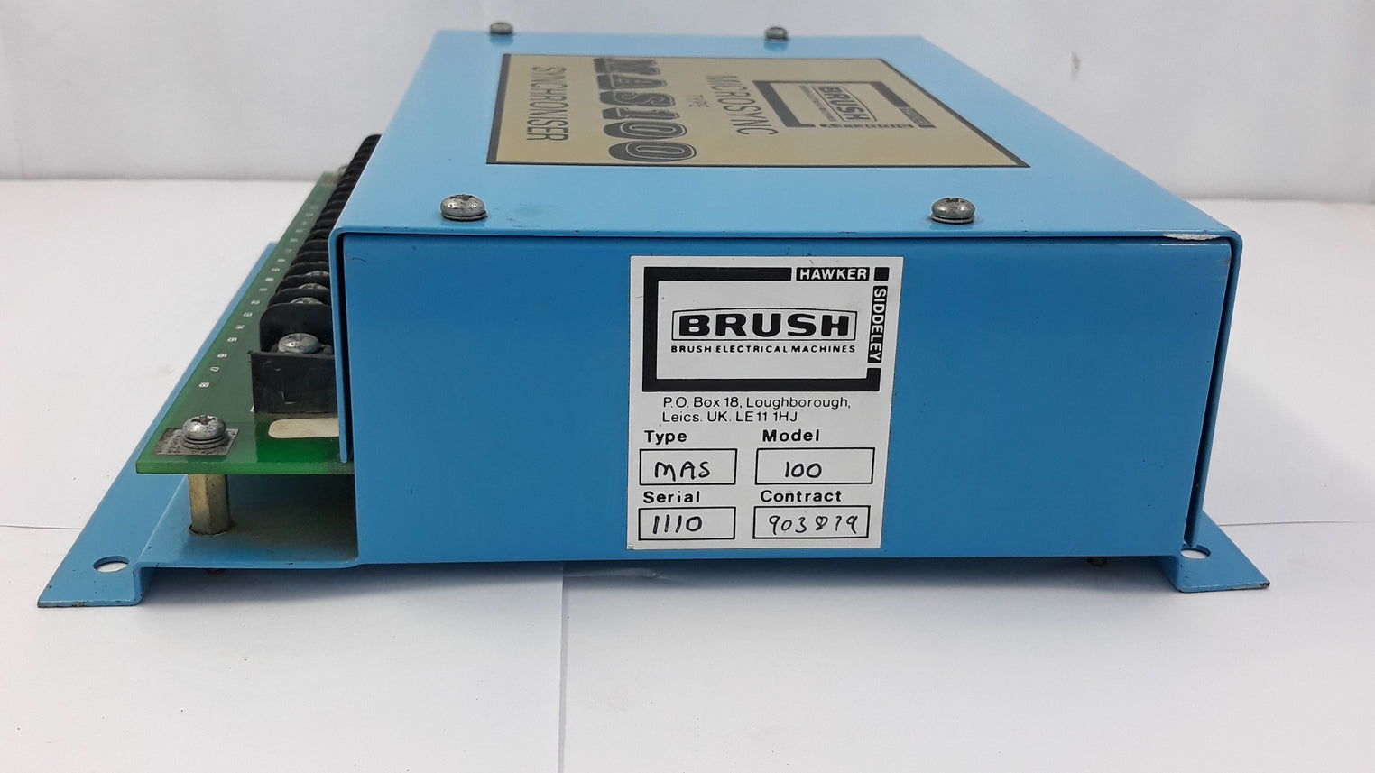 Brush microsync mas100 synchroniser