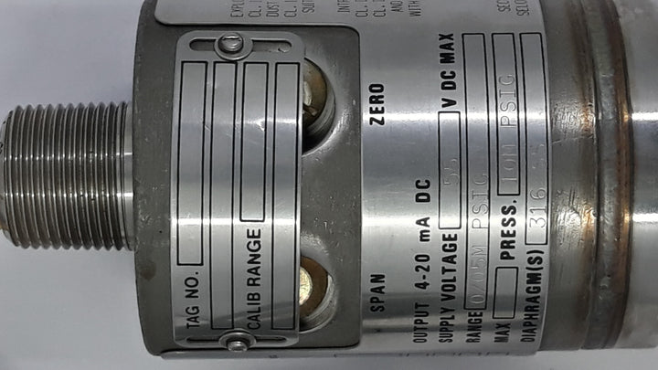 Schlumberger Pg3000-05M-42-12-xx-xx-93 Pressure Transmitter