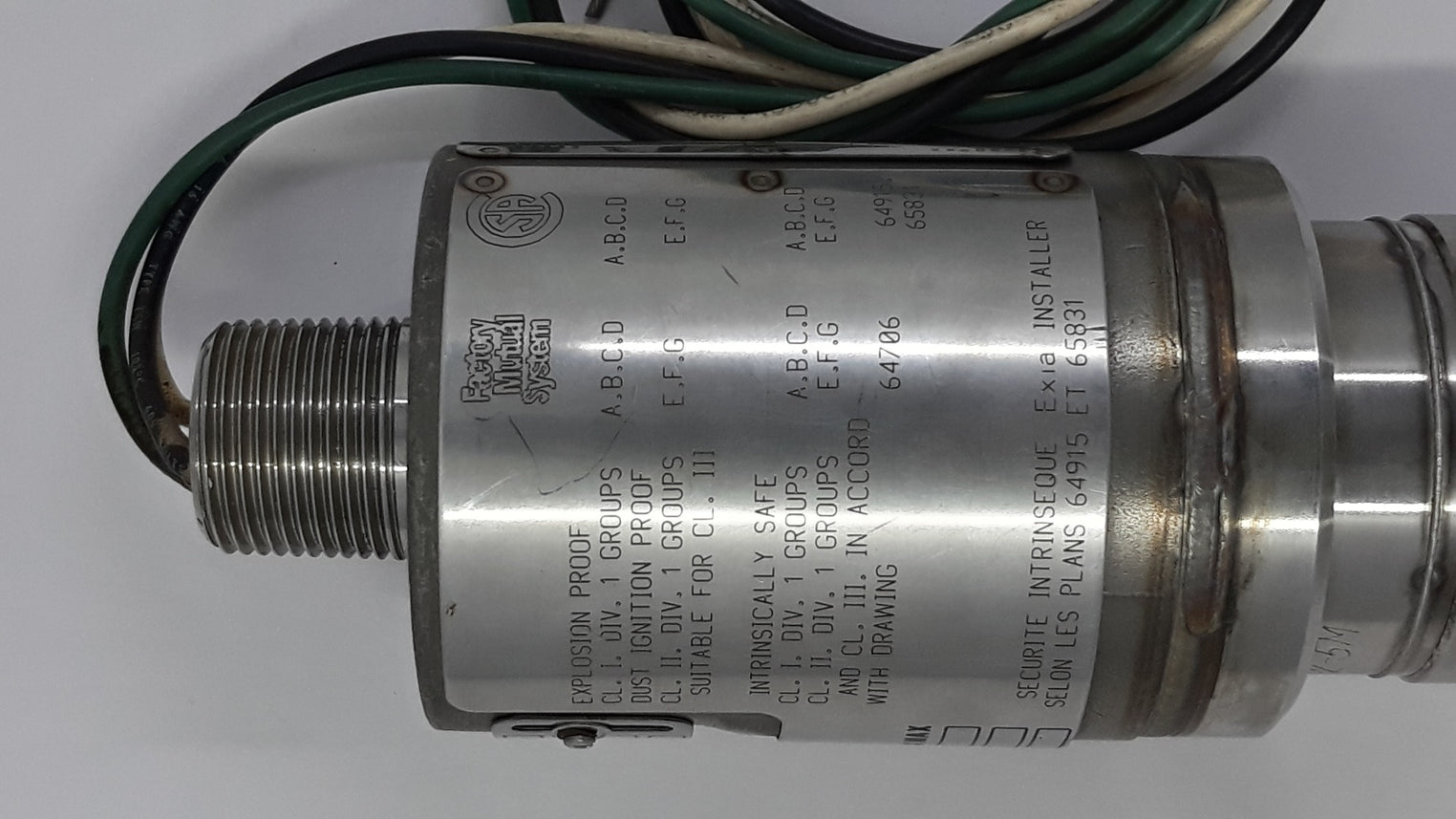 Schlumberger Pg3000-05M-42-12-xx-xx-93 Pressure Transmitter