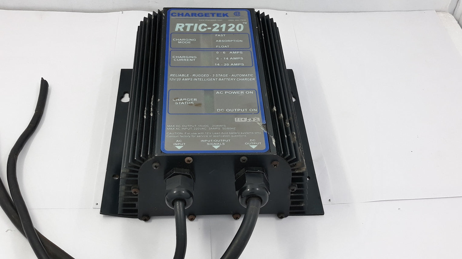 Chargetek Rtic-2120 12V/20 Amps Intelligent Battery Charger