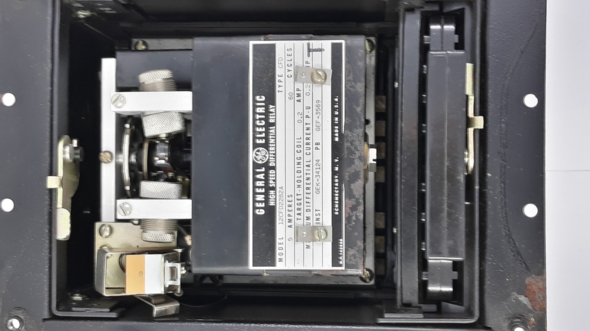 General Electric 12Cfd22B2A High Speed Differential Relay