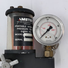 Ametek t-620 portable hydraulic pressure test 0-3000 p.s.i.