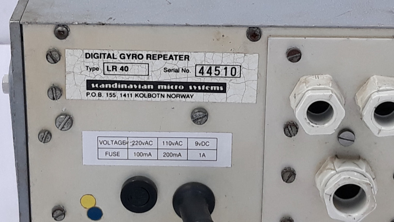 Scandinavian micro system lr40 digital gyro repeater