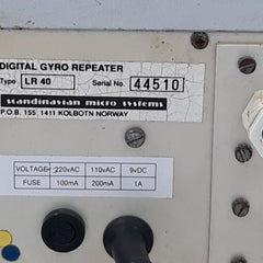 Scandinavian micro system lr40 digital gyro repeater