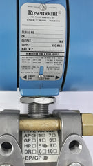 Rosemount 1151dp5e22b1 pressure transmitter 2000psi