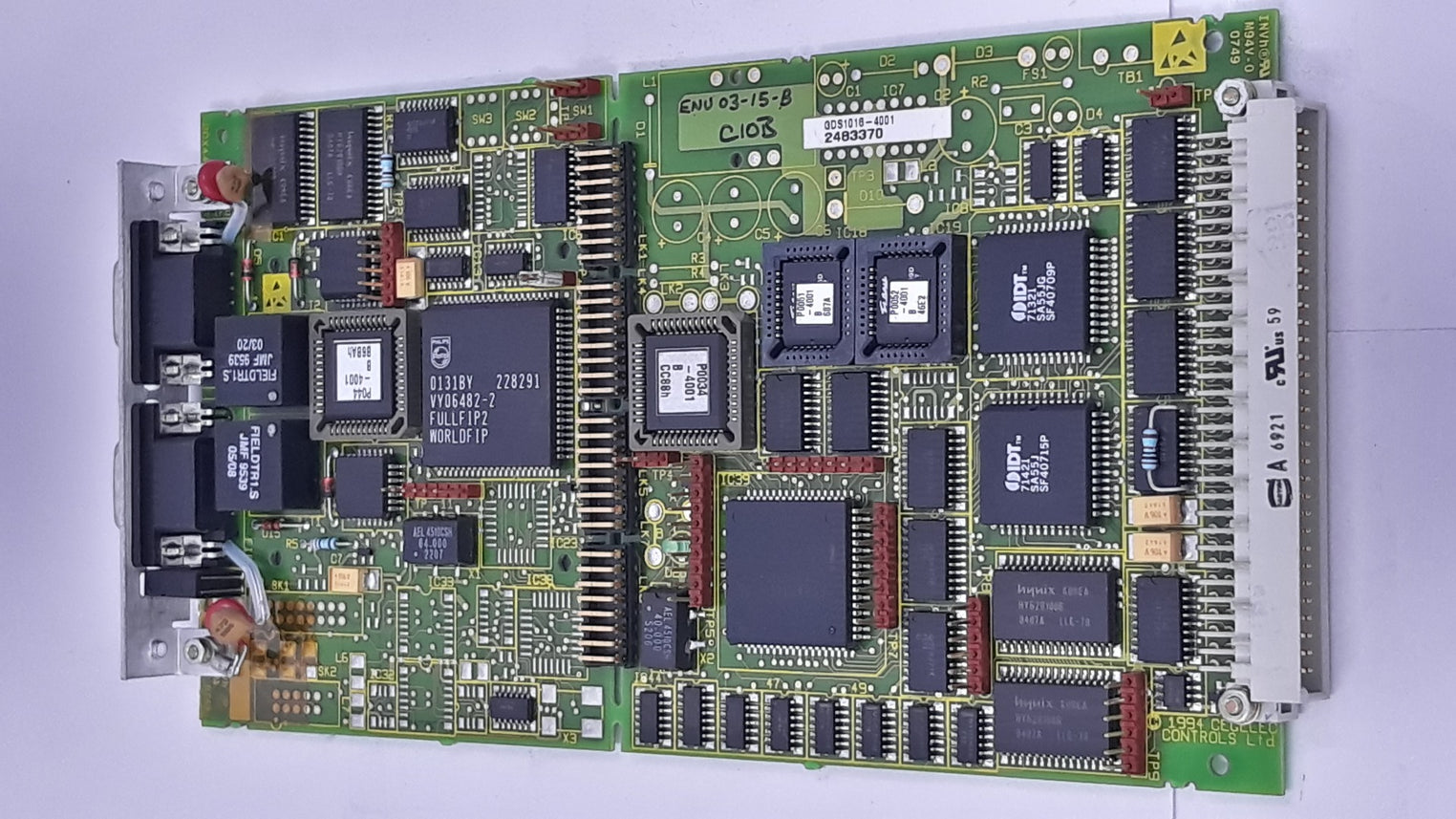 Converteam Gds1016-4001 Fip Enhancement Pcb Card For Sigma