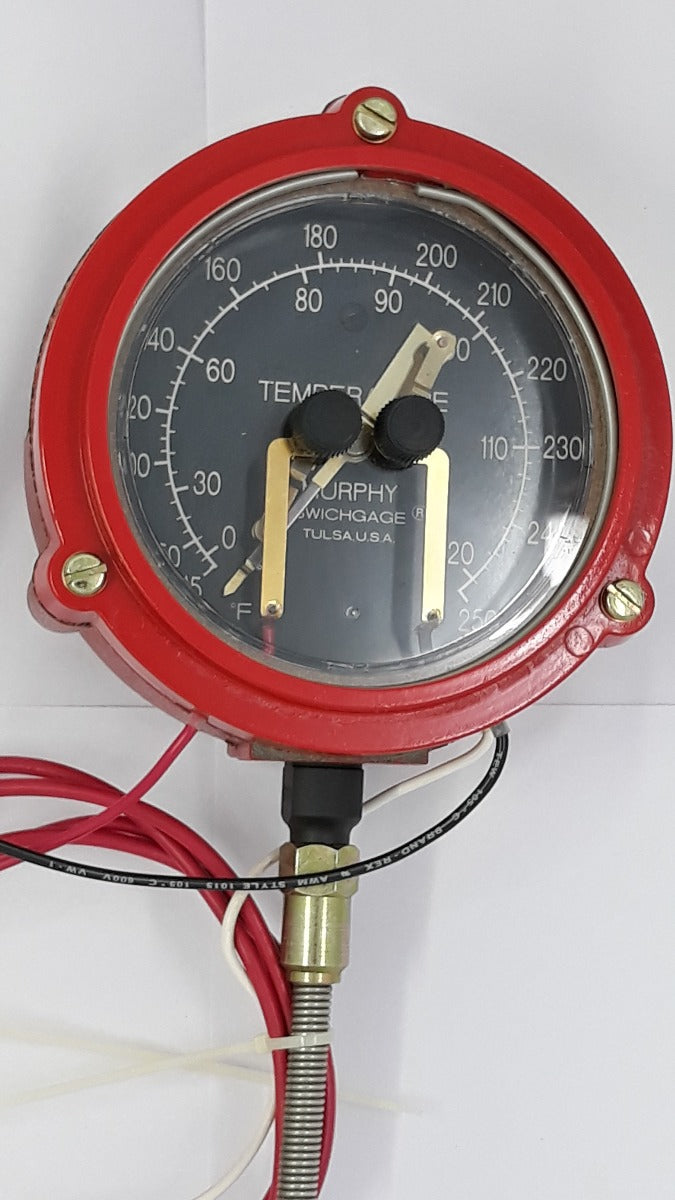 Murphy Splfc-250P05 Temperature Switch Gauge 125V