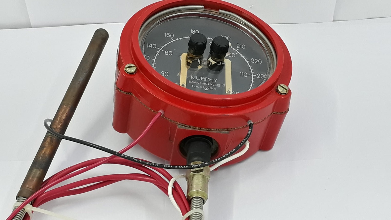 Murphy Splfc-250P05 Temperature Switch Gauge 125V