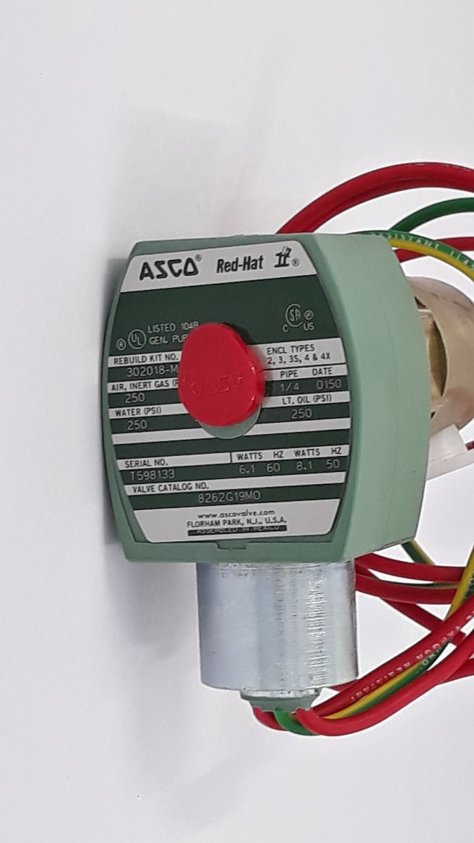 Asco Red-hat 8262G19Mo Solenoid Valves
