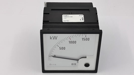 Deif Dq96-x Var/Watt 0 To 1500 Meter Gauge 1200024104B