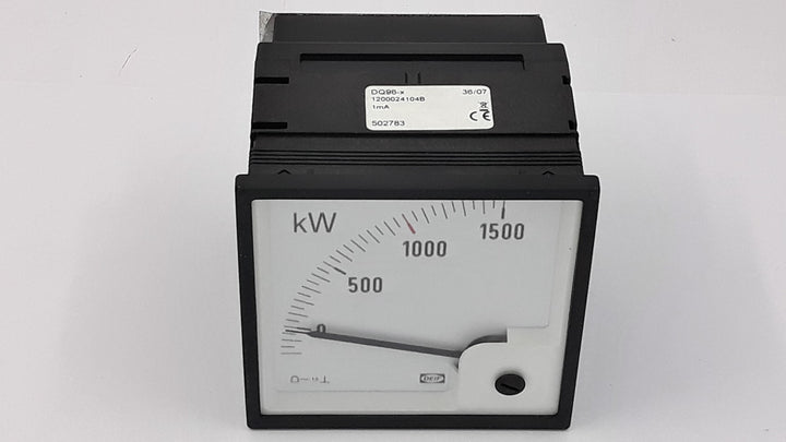 Deif Dq96-x Var/Watt 0 To 1500 Meter Gauge 1200024104B