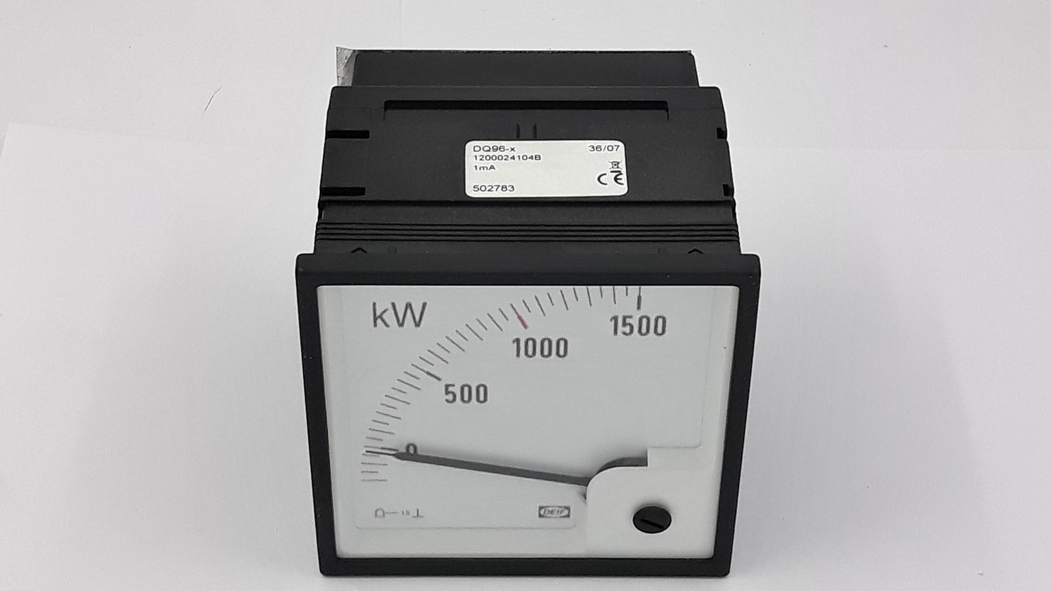 Deif Dq96-x Var/Watt 0 To 1500 Meter Gauge 1200024104B