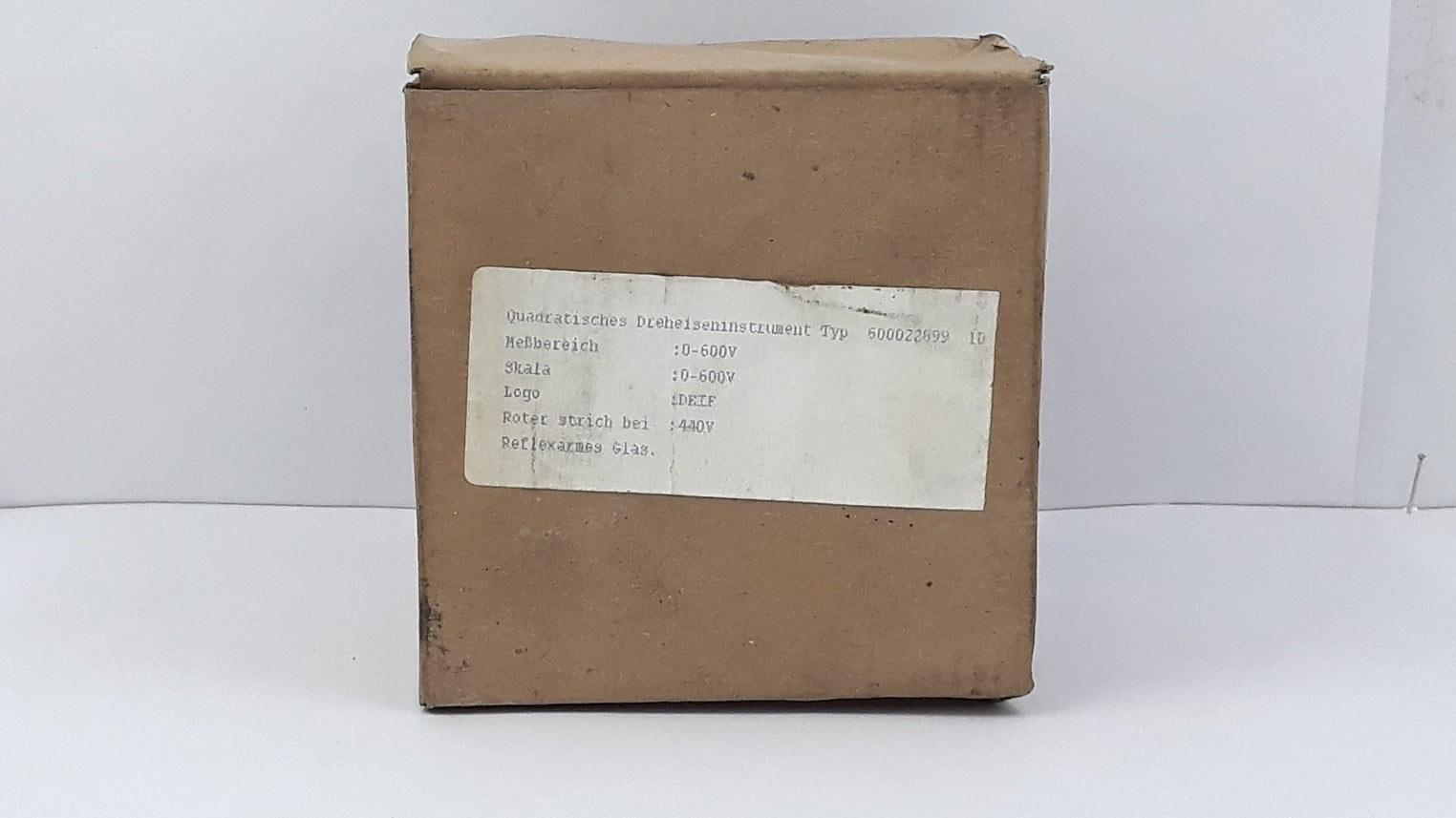 Deif Eq96-x 0To 600 Analog Voltage Meter 1200023010C