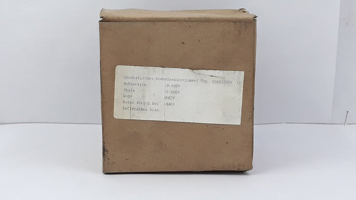 Deif Eq96-x 0To 600 Analog Voltage Meter 1200023010C