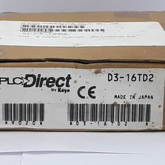 Plc Direct D3-16Td2 24Vdc Output Module 5-28Vdc 0.5A