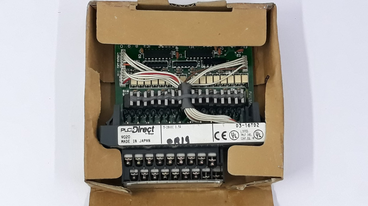 Plc Direct D3-16Td2 24Vdc Output Module 5-28Vdc 0.5A