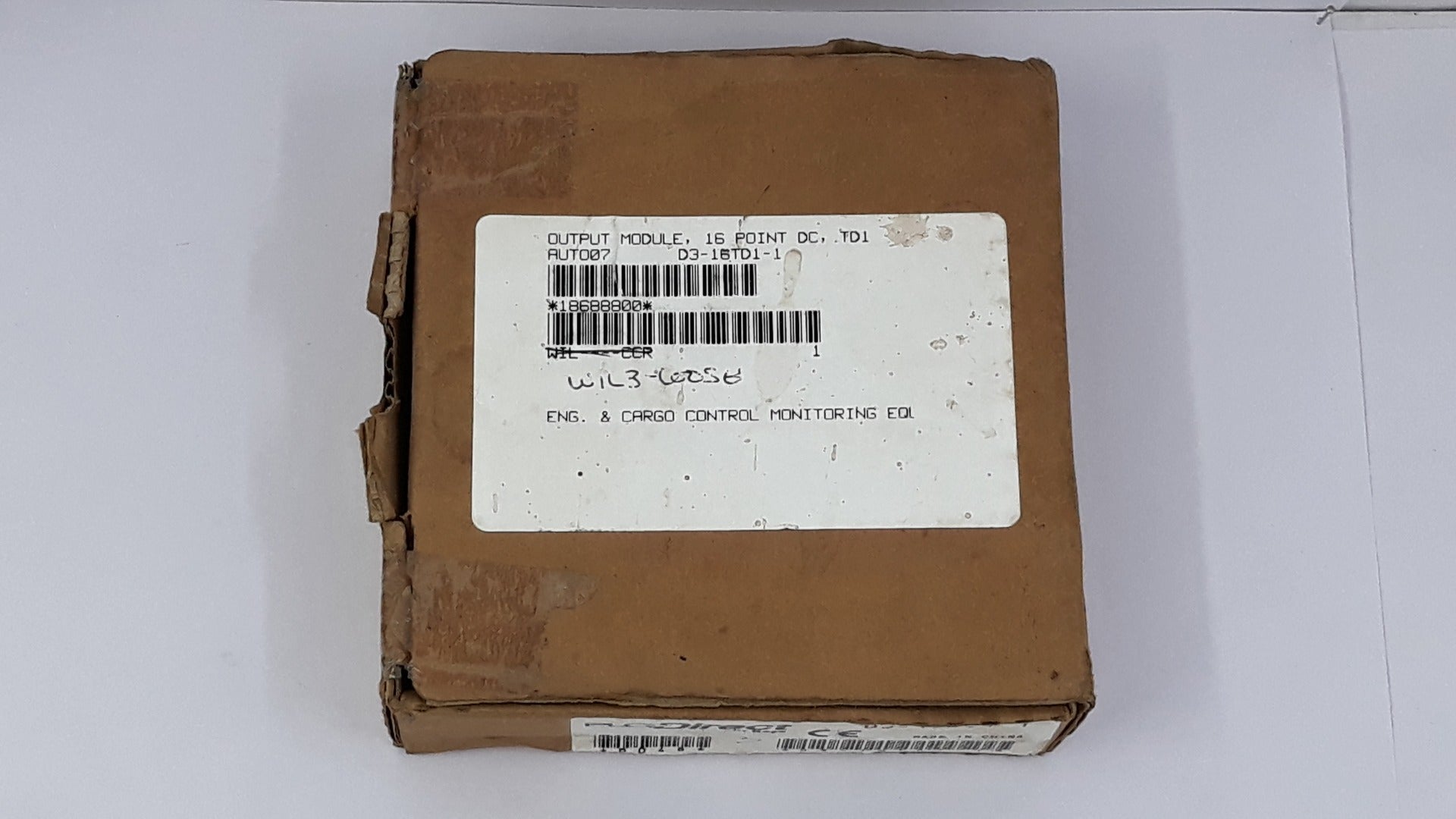 Plc Direct D3-16Td1-1 24Vdc Output Module 5-28Vdc 0.5A