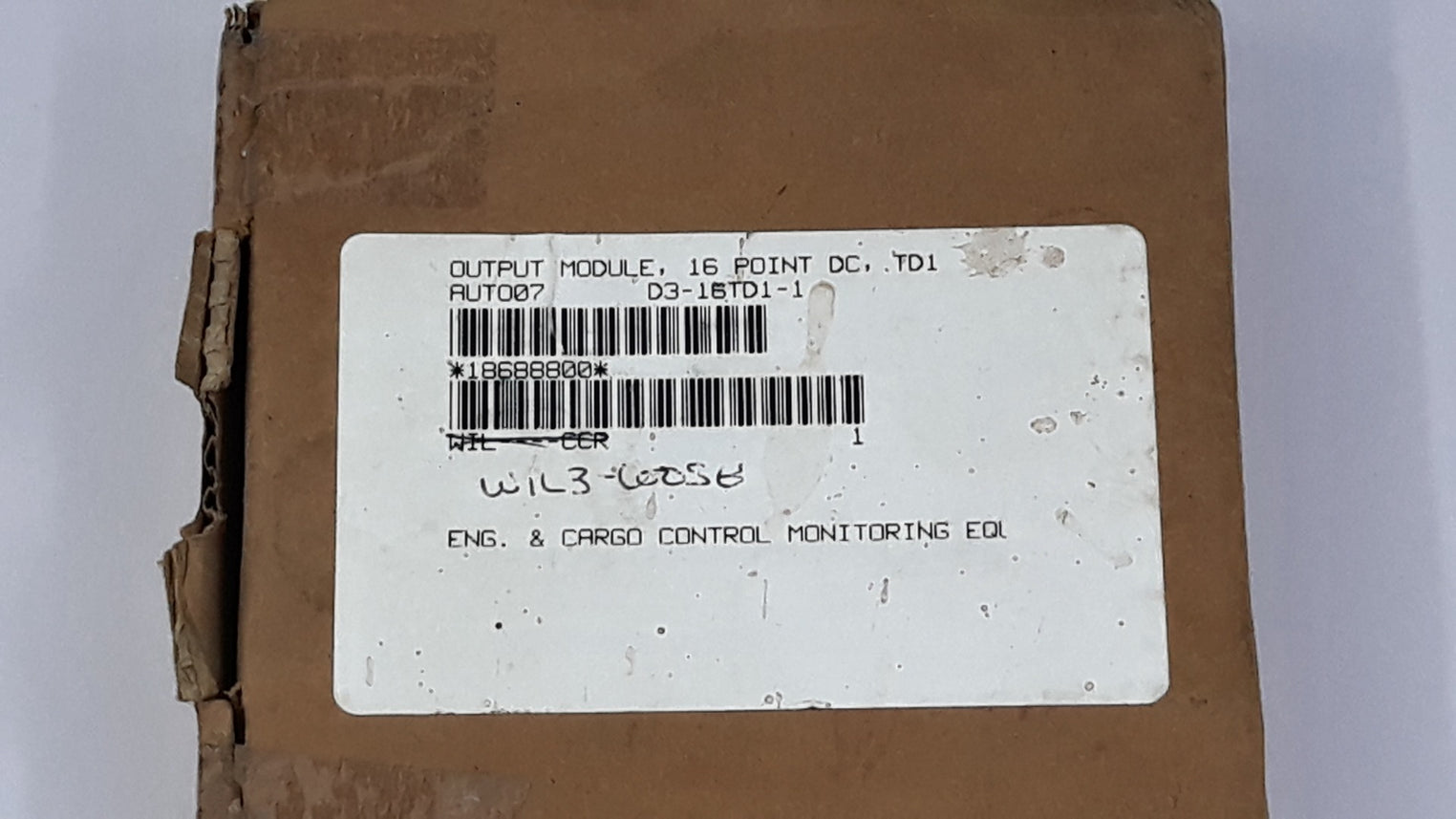 Plc Direct D3-16Td1-1 24Vdc Output Module 5-28Vdc 0.5A
