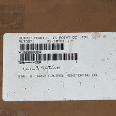 Plc Direct D3-16Td1-1 24Vdc Output Module 5-28Vdc 0.5A
