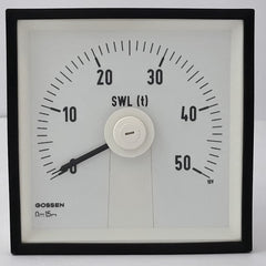 Gossen 1605Pdc10 0 To 50 Analog Panel Meter