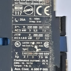 Telemecanique la4 dc1u control relay 24v
