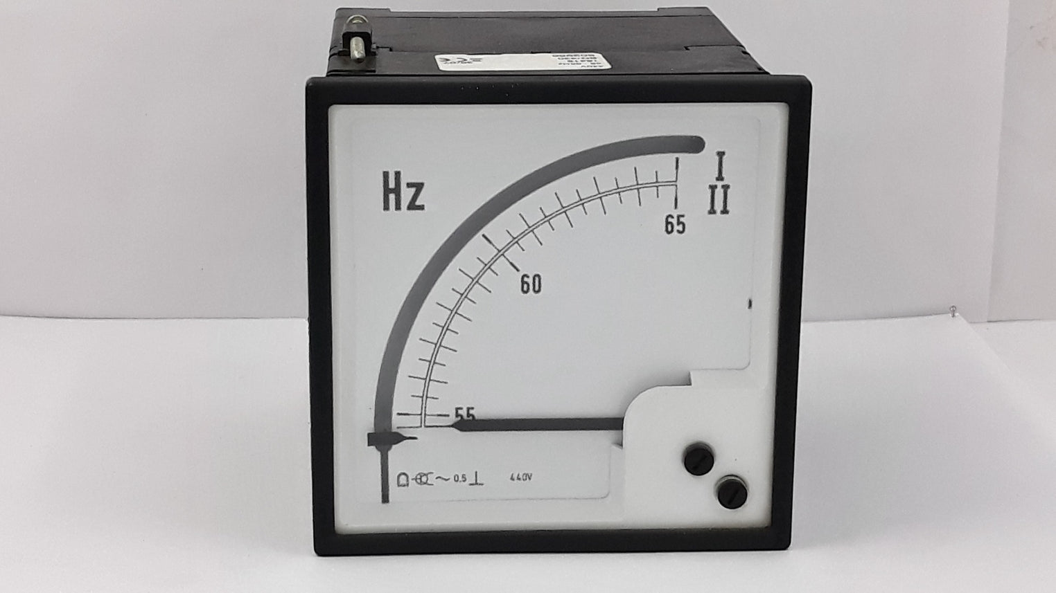 Frequency 440v analog panel meter 55...65hz