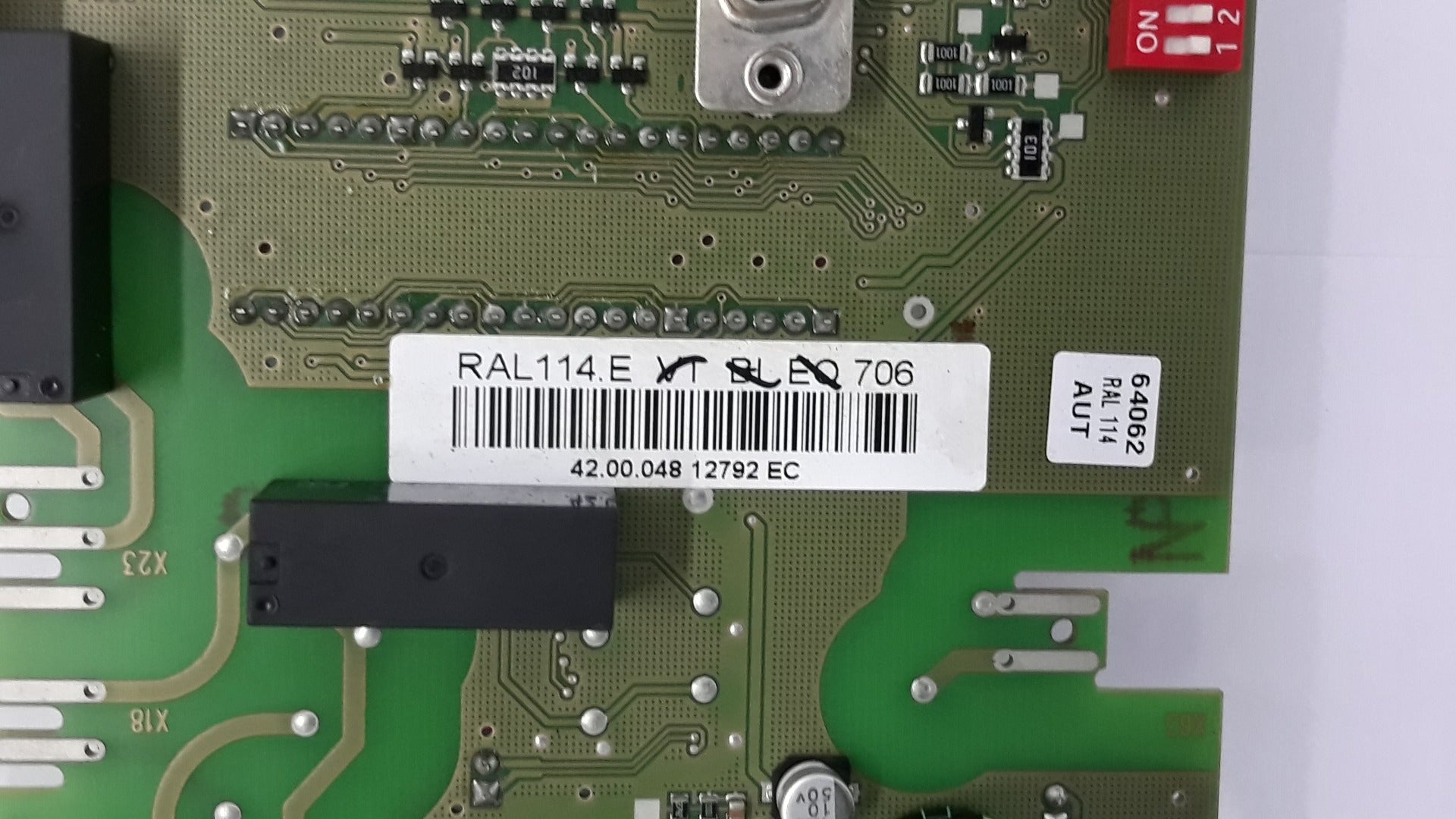 Raweral 114-c Ral 114.E Pcb Card Circuit Board