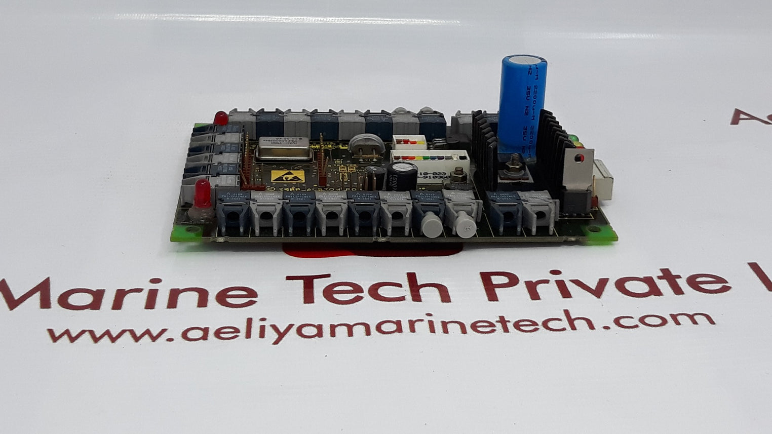 Alstom Power Conversion 28X3555 10B Pcb Card Circuit Board