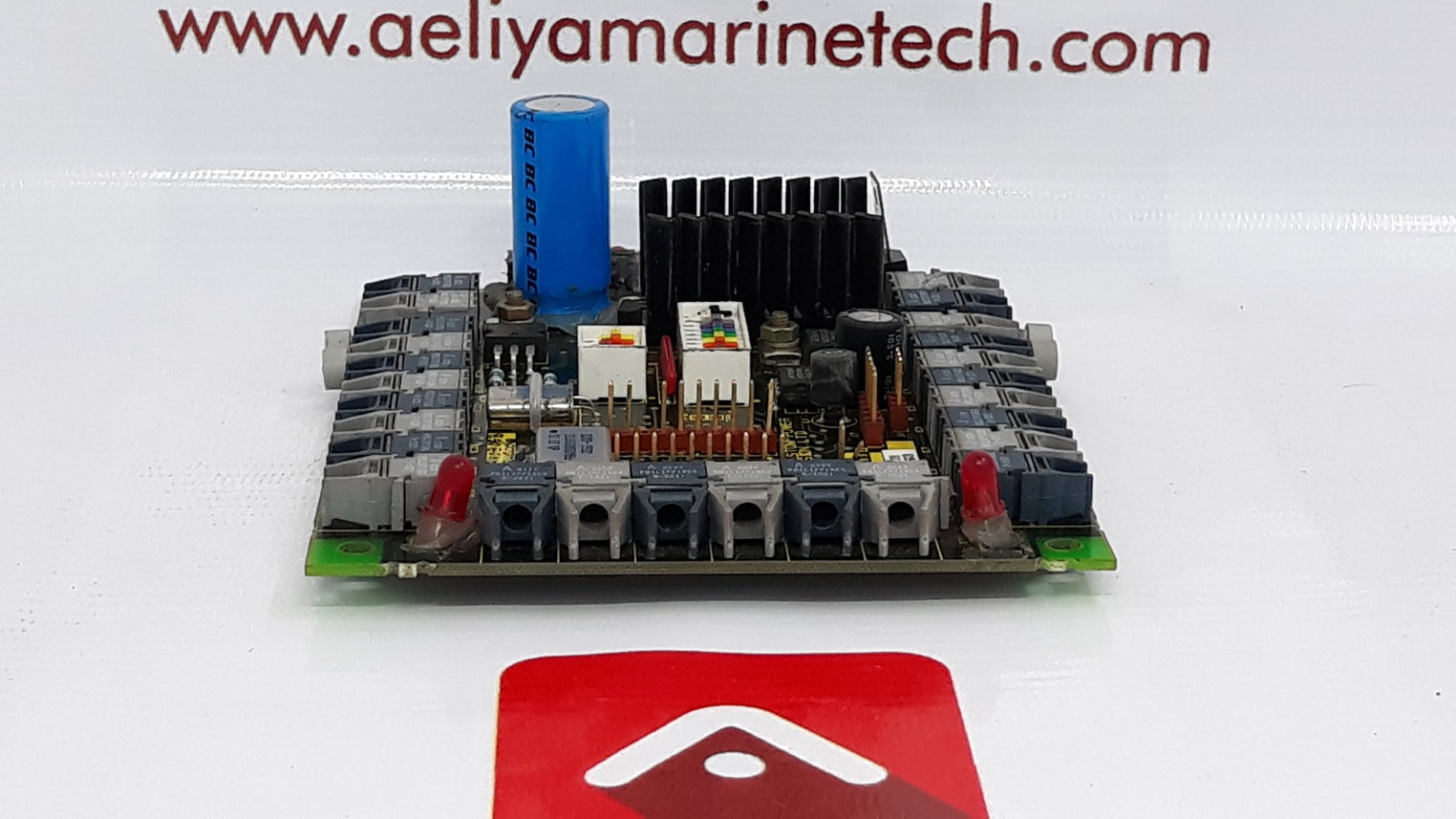 Alstom Power Conversion 28X3555 10B Pcb Card Circuit Board