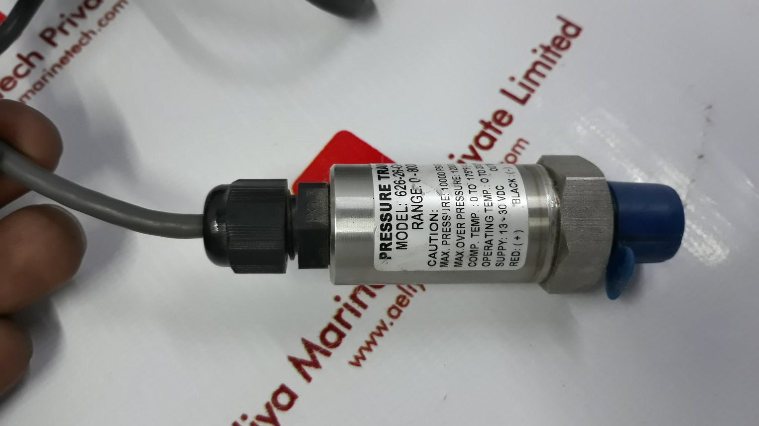 Dwyer Instruments 626-26-gh-p1-e2-s1 Pressure Transmitter Transducer Sensor 0-8000 Psi 4-20Ma