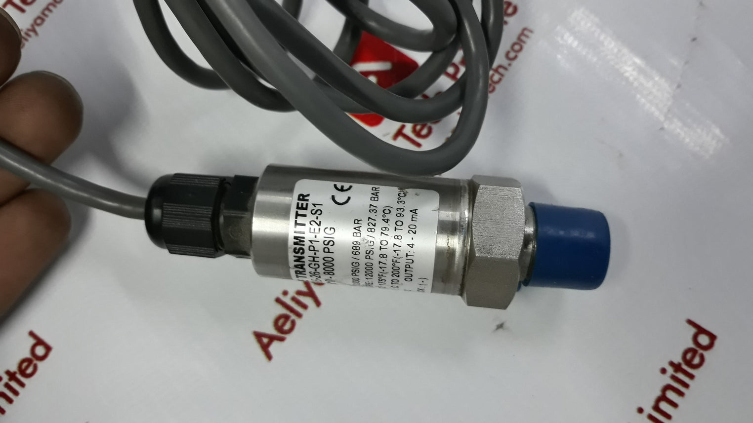 Dwyer Instruments 626-26-gh-p1-e2-s1 Pressure Transmitter Transducer Sensor 0-8000 Psi 4-20Ma