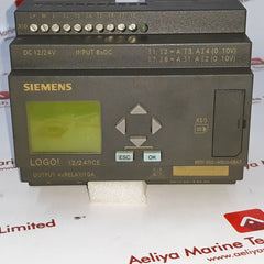 Siemens logo 12/24rce 6ed1 052-1 md00-0ba7 logic module