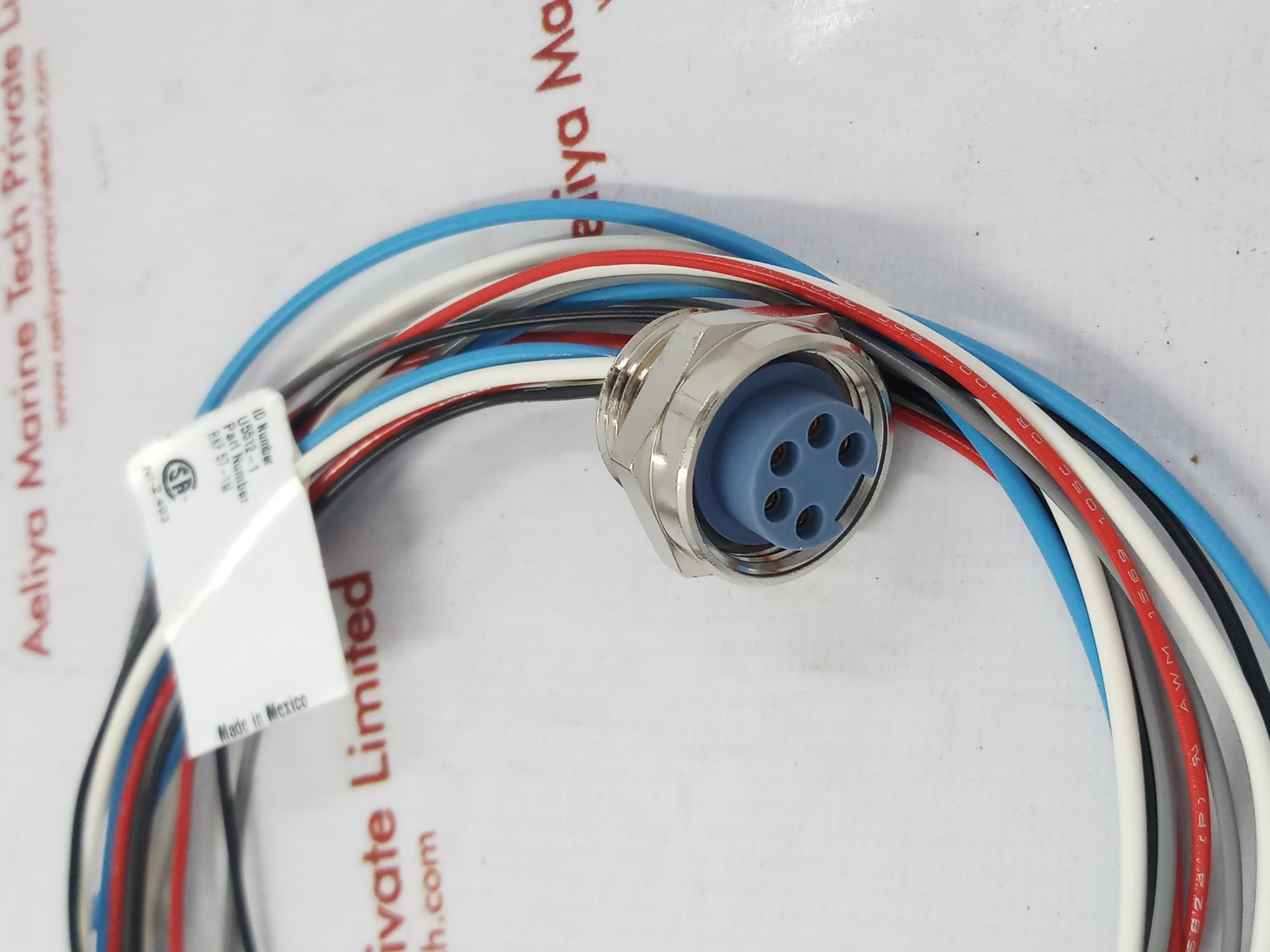 Lot Of 4 X Turck Rkf 57-1M Cordset