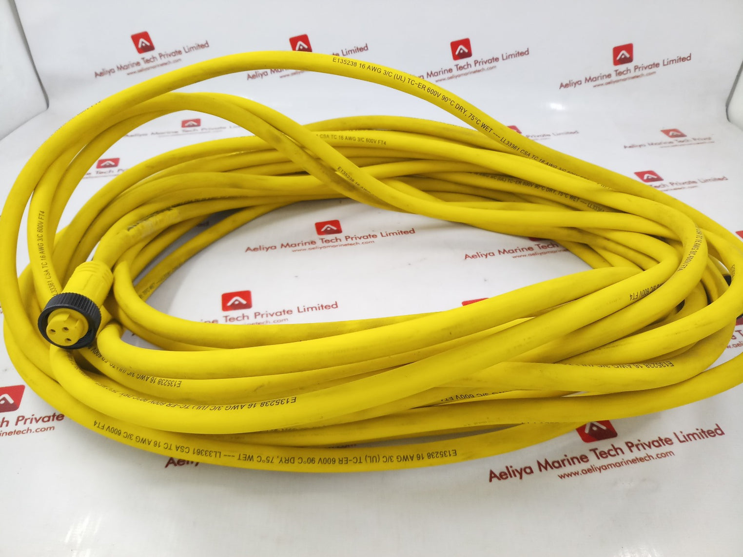 Woodhead Brad Connectivity 1300100495 Cordset 3P Male/Female St/St