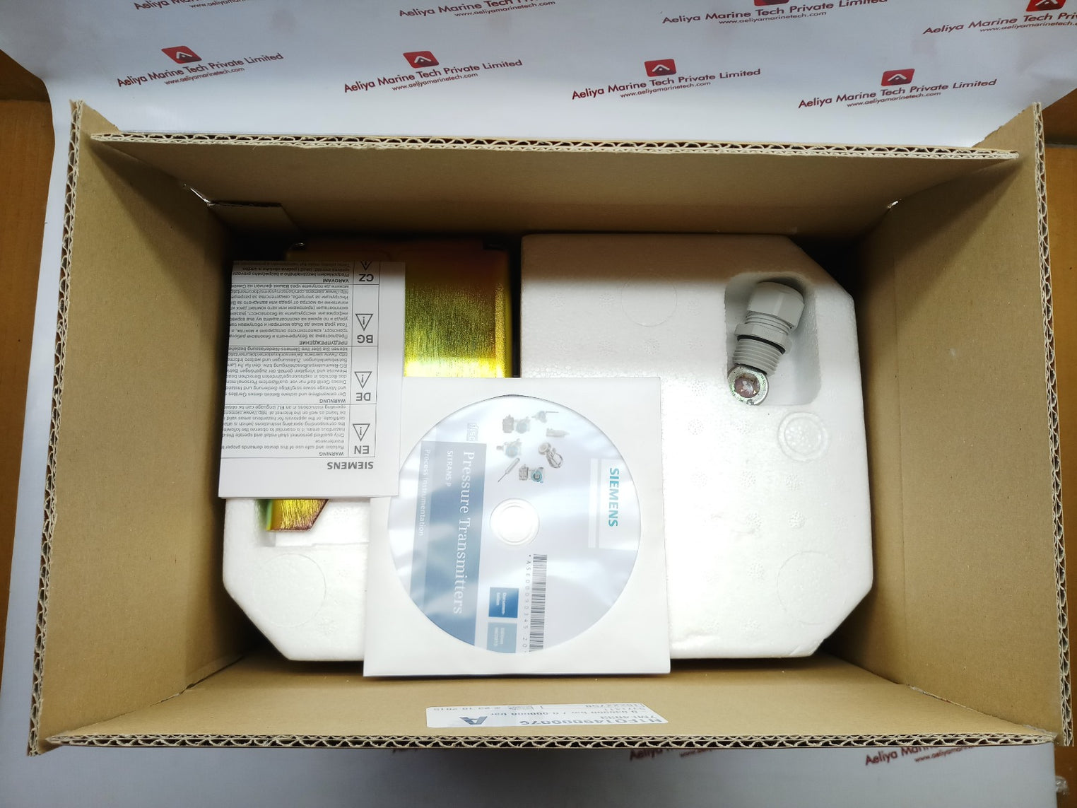 Siemens 7Mf4033-1Aa10-2Ac6-z Transmitter For Pressure -3 To 0 Kpa