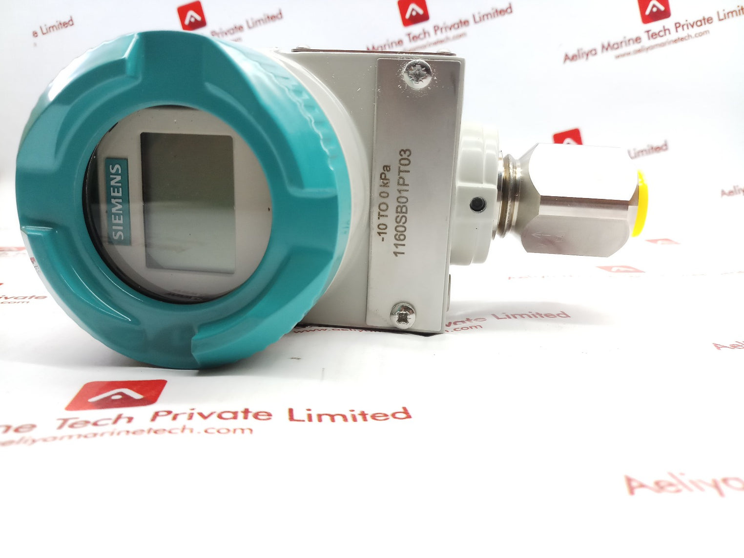 Siemens 7Mf4033-1Aa10-2Ac6-z Transmitter For Pressure -10 To 0 Kpa