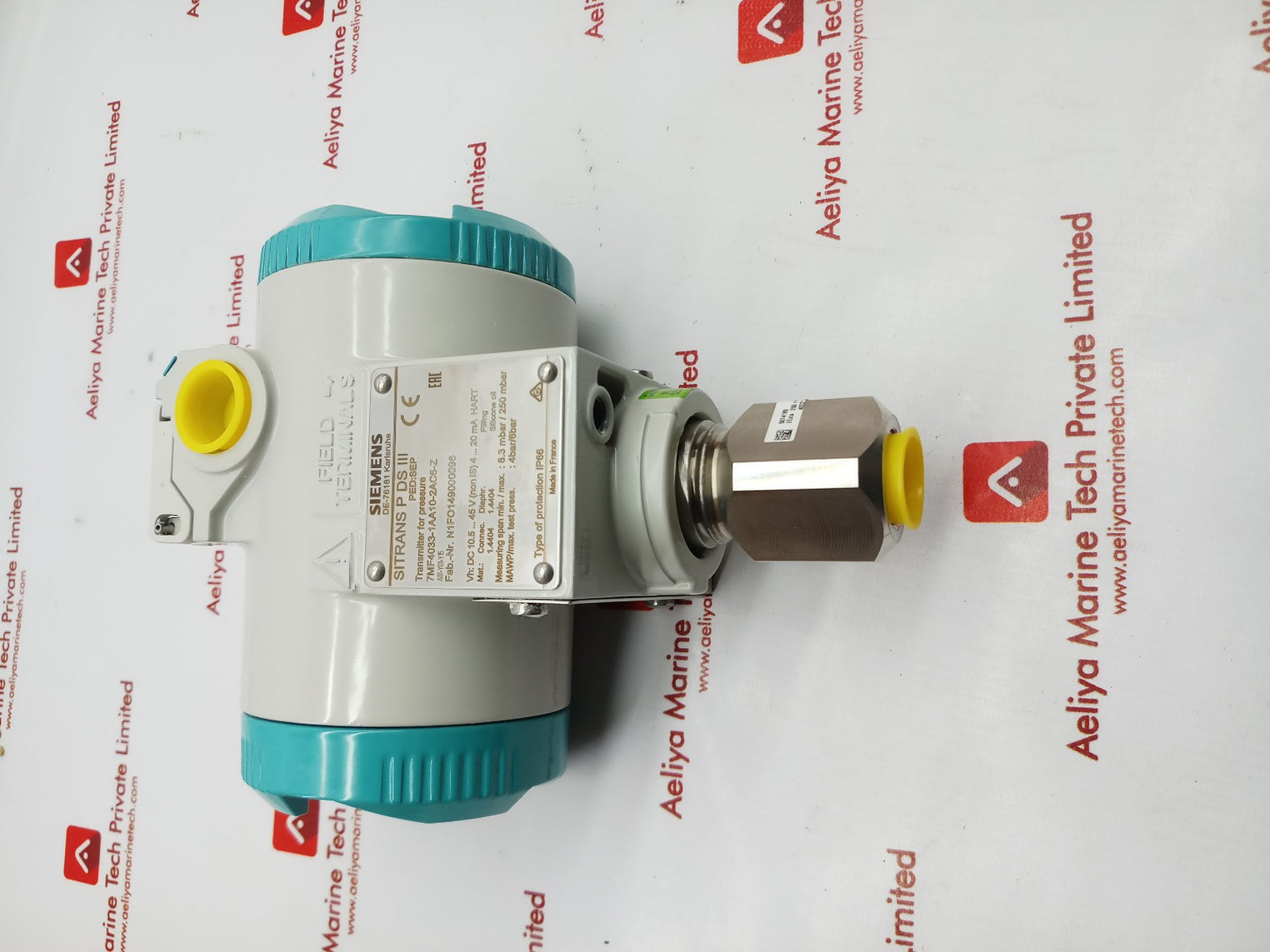 Siemens 7Mf4033-1Aa10-2Ac6-z Transmitter For Pressure -10 To 0 Kpa